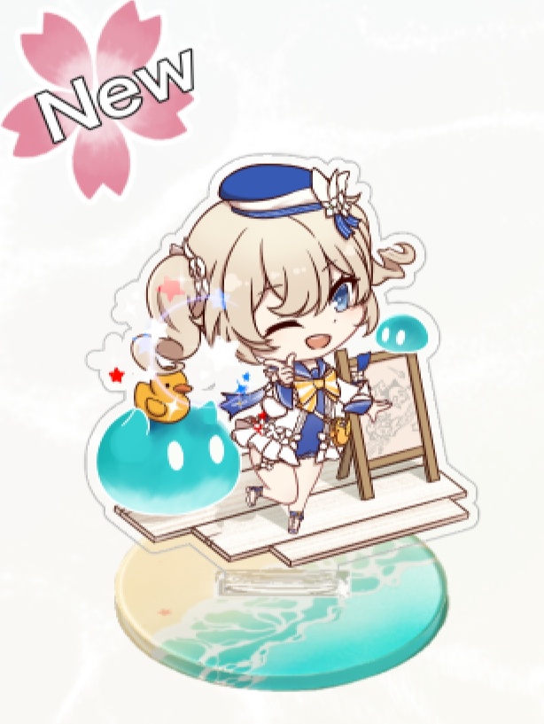 バーバラアクリルスタンド