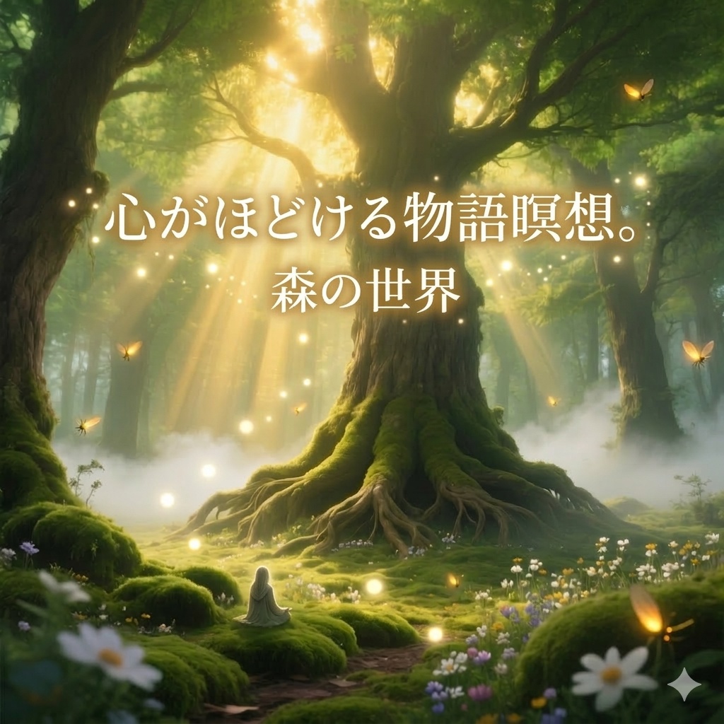 心がほどける物語瞑想〜自分に戻る13分の旅〜森の世界 〜大地に包まれる安らぎ〜