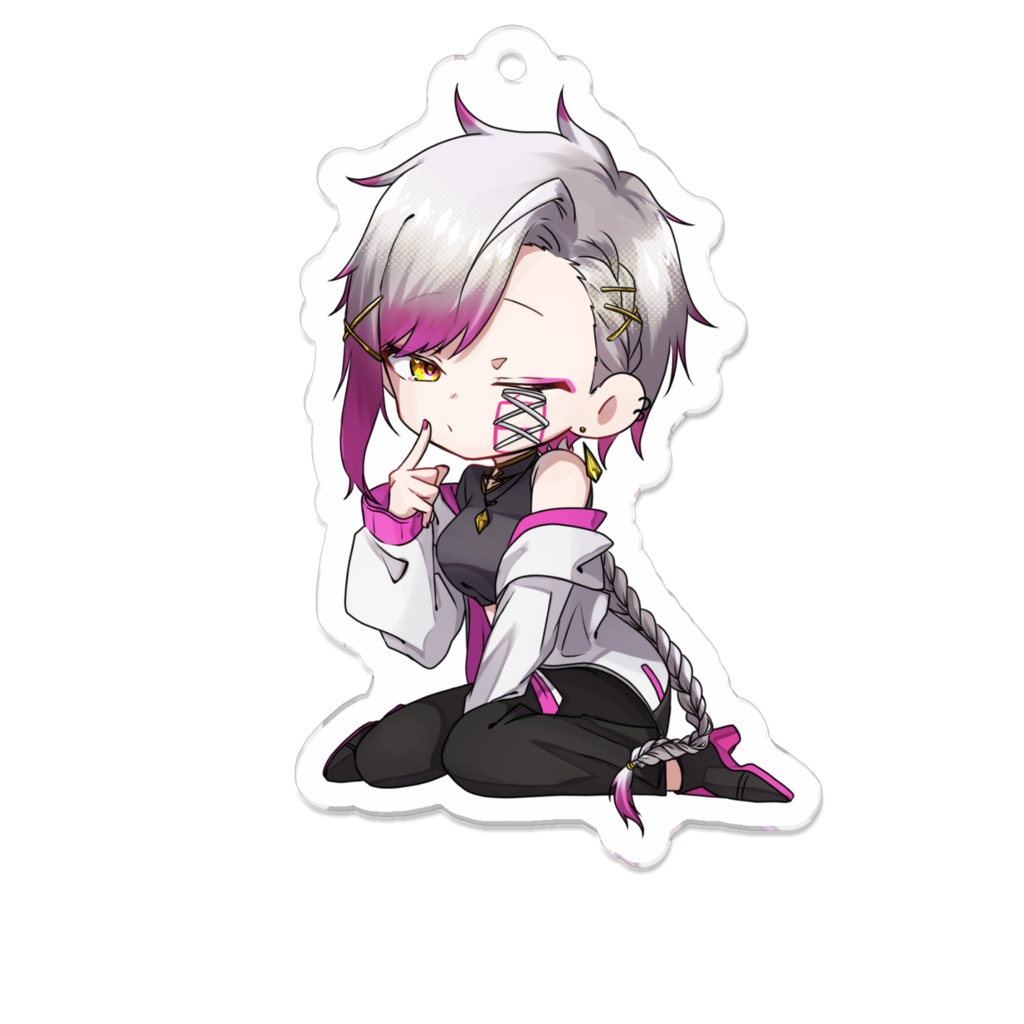 アクキー【ピンク】