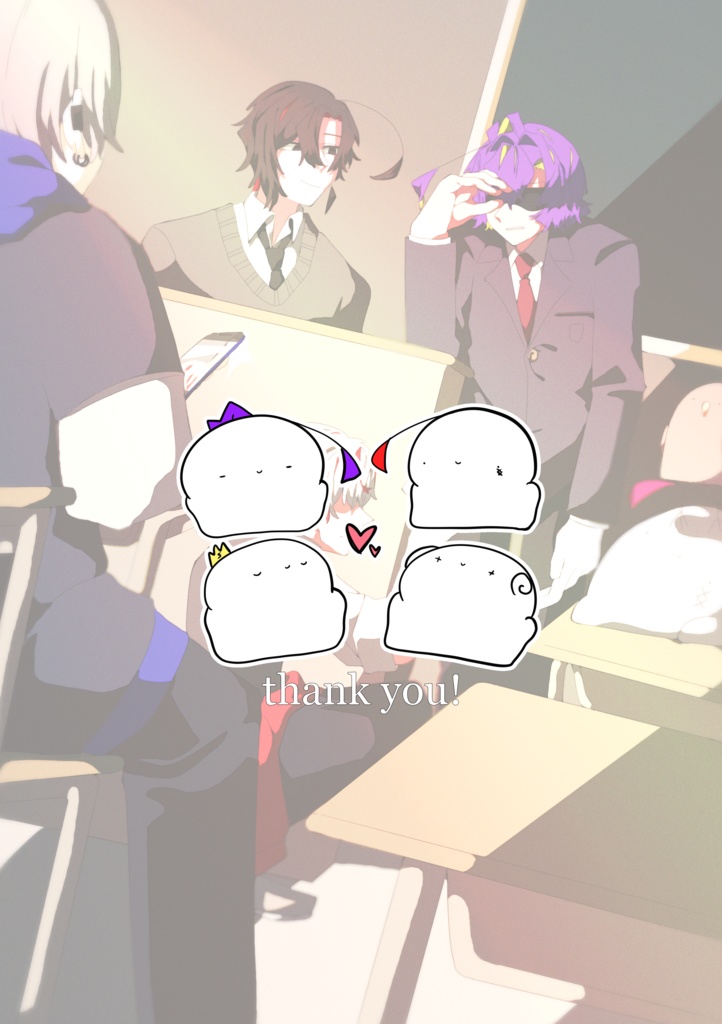 【COMITIA153】学パロ合同本