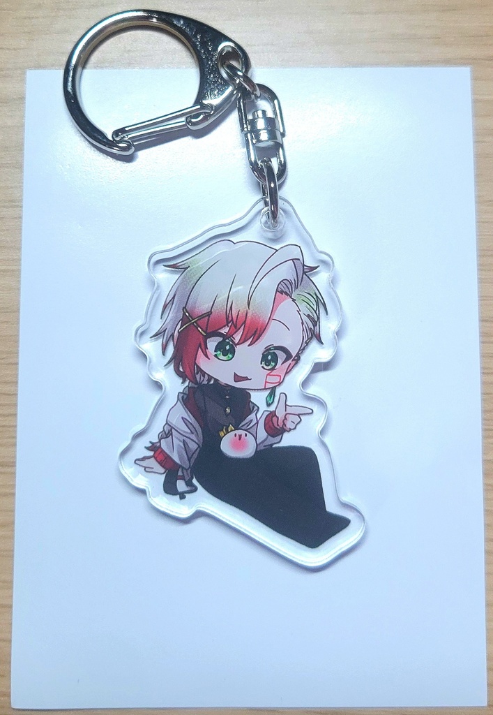 【COMITIA153】【シロ】アクリルキーホルダー