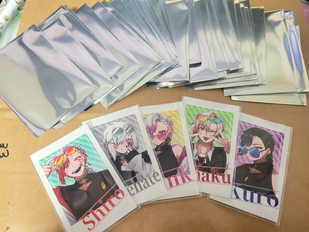 【COMITIA153】【ランダム2枚入り】チェキ風カード