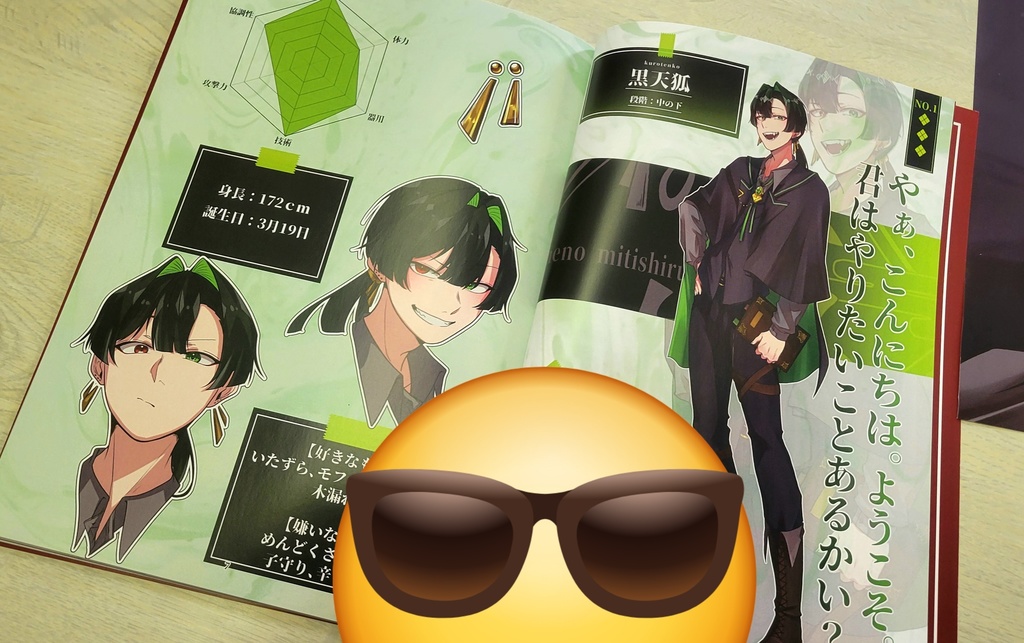 【狐の未知導】創作設定イラスト集