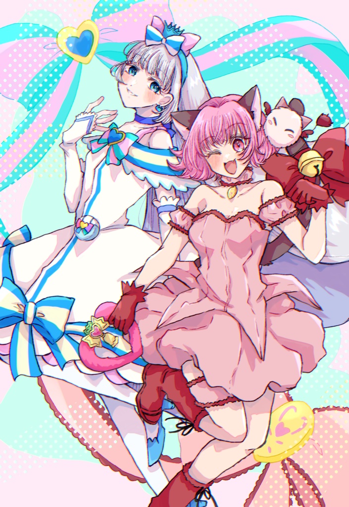 ミュウミュウ×わんぷり ポストカード