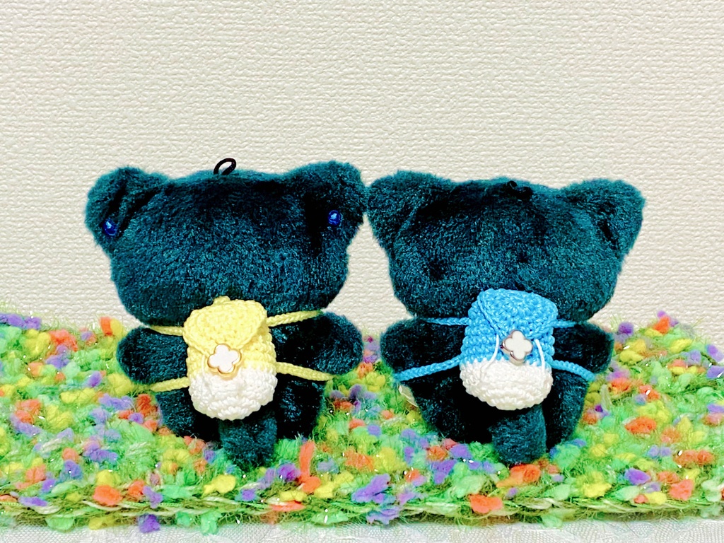 クロシェットリュック/パステルカラーver.