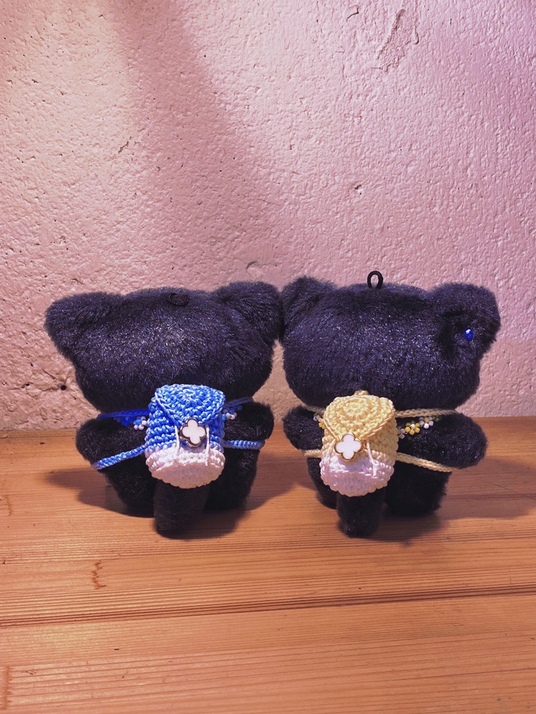 クロシェットリュック/パステルカラーver.