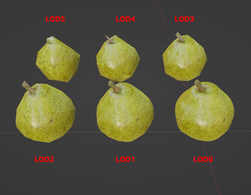 【3Dモデル】ラ・フランス 4L(2023)