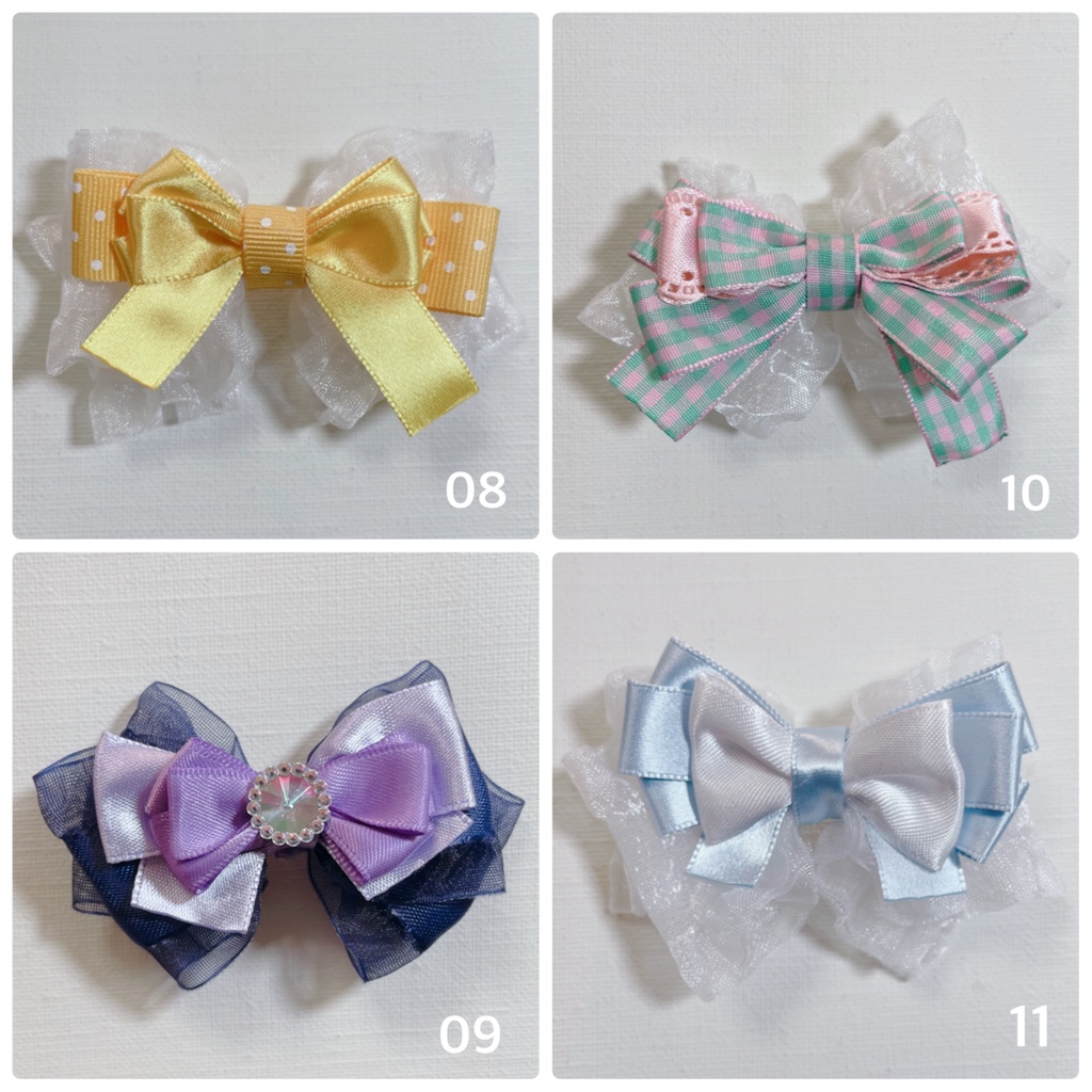 ぬいぐるみ用リボンチョーカー