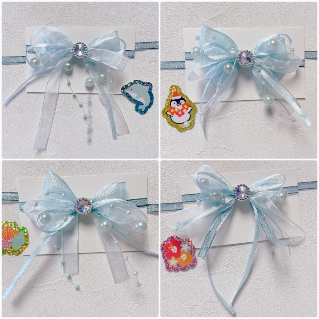 マーメイドリボンチョーカー