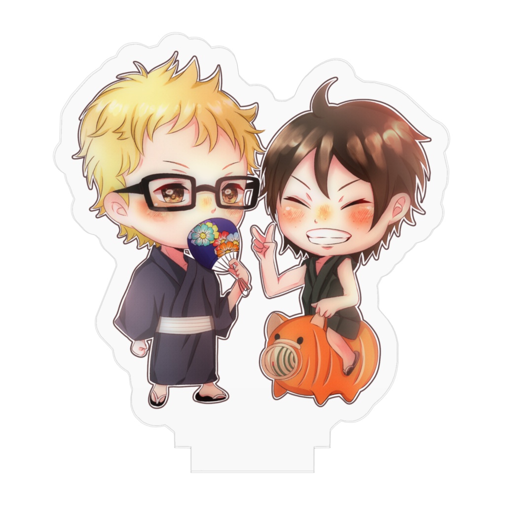 【ハイキュー】月島蛍&山口忠 夏祭りアクスタ