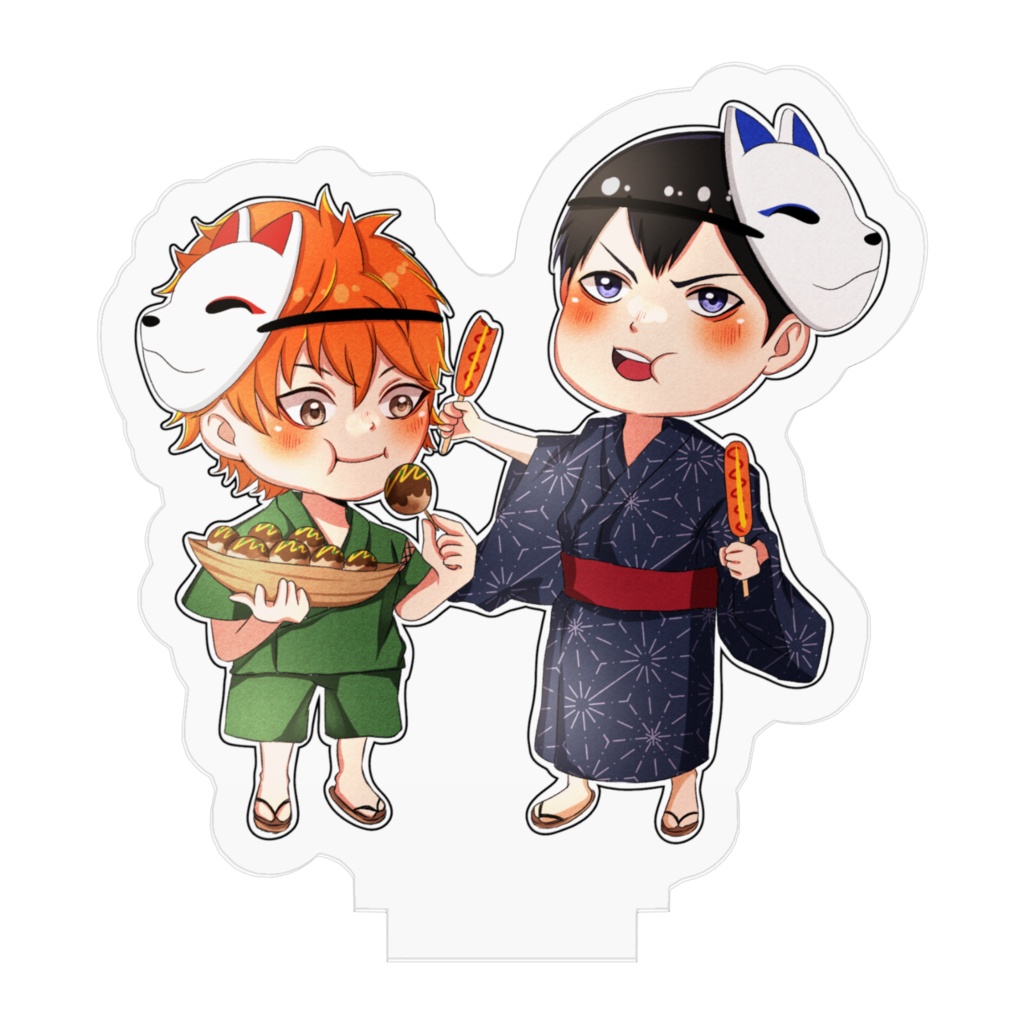 【ハイキュー】日向翔陽&影山飛雄 夏祭りアクスタ