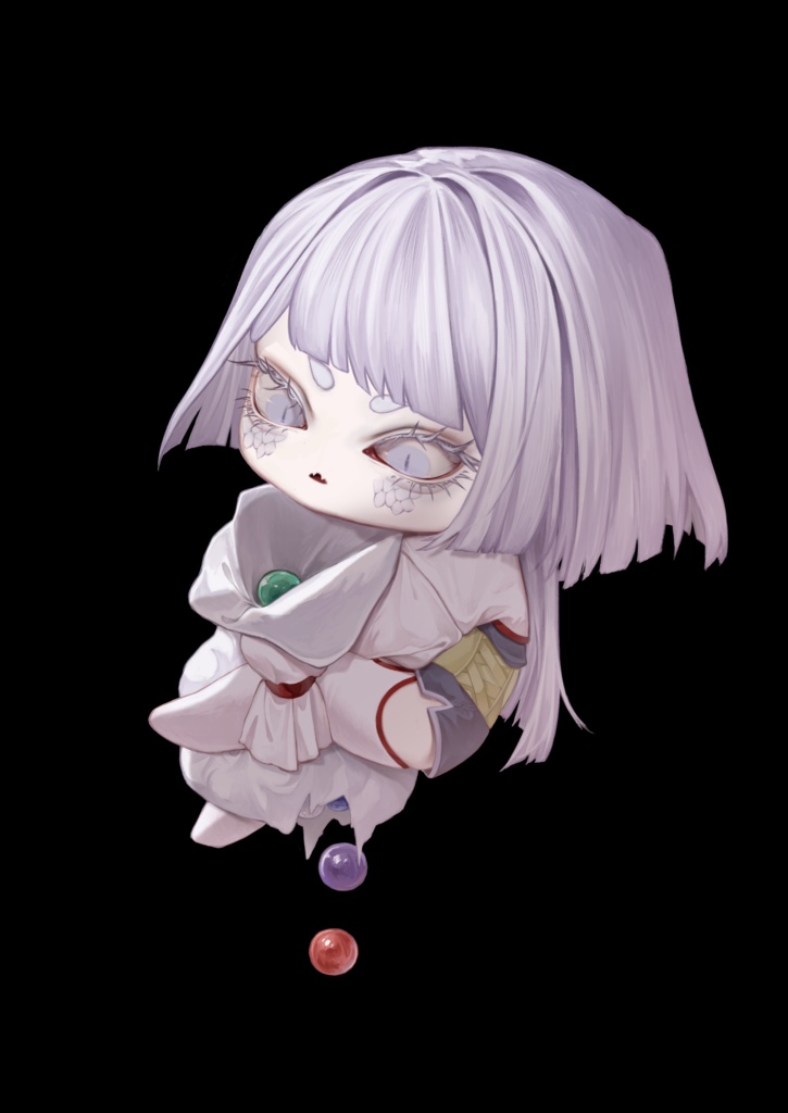 【2025お誕生日記念グッズ】誕生石お届けみつくしアクキー【巳月紫ライカ】