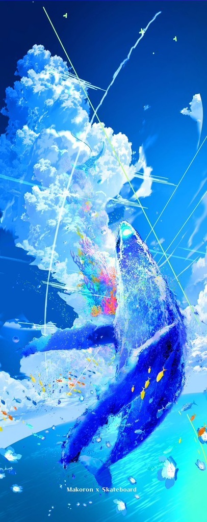 まころん×スケートボードコラボ