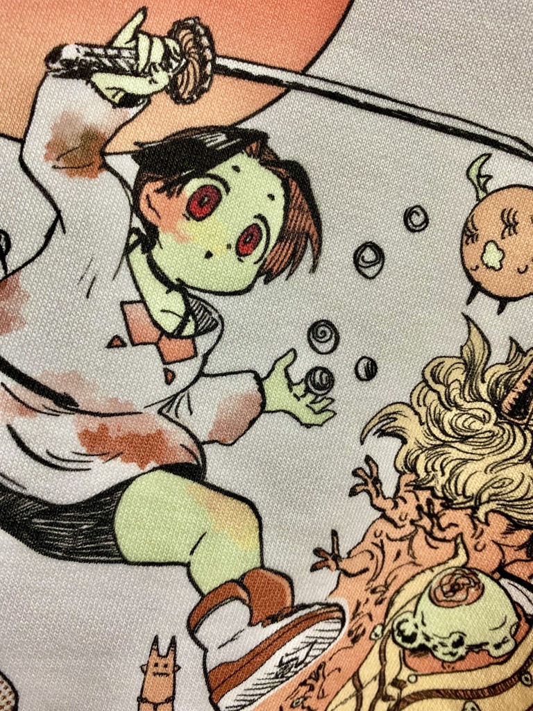 桃ちゃんと鬼の戯れ【ホワイト】