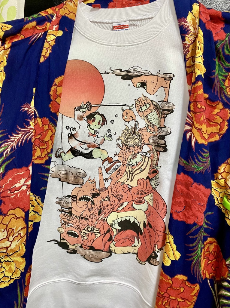 桃ちゃんと鬼の戯れ【ホワイト】