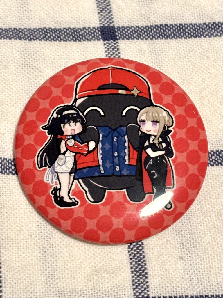 カチャコといっしょ！缶バッジ