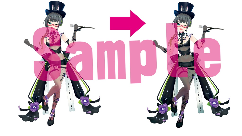 たみー2023年新衣装アクリルフィギュア(60デニール版)