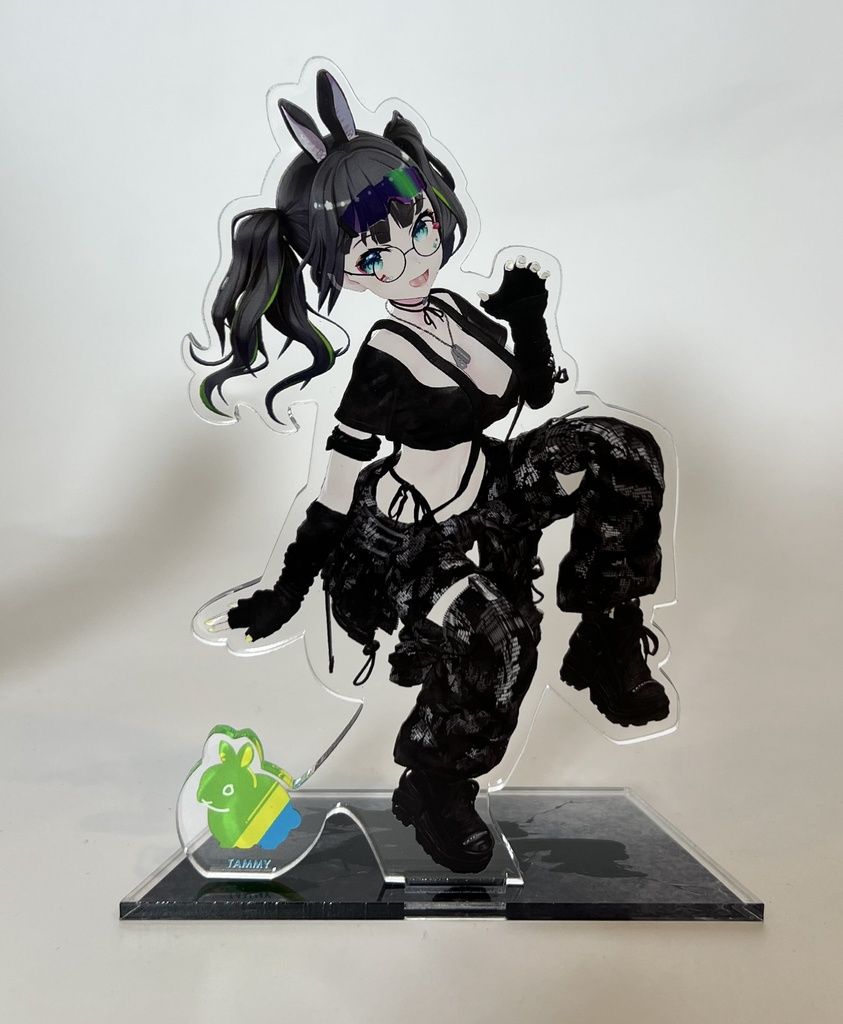 【2025限定モデル】アーミーたみーアクリルフィギュア【白ver,黒ver,】