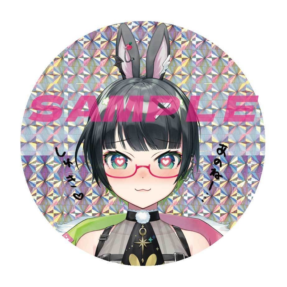 たみー新モデル・選べる百面相ホロ缶バッジ