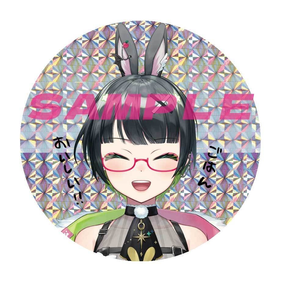 たみー新モデル・選べる百面相ホロ缶バッジ