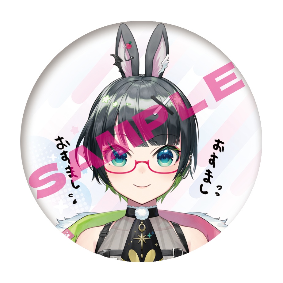 たみー新モデル・選べる百面相缶バッジ