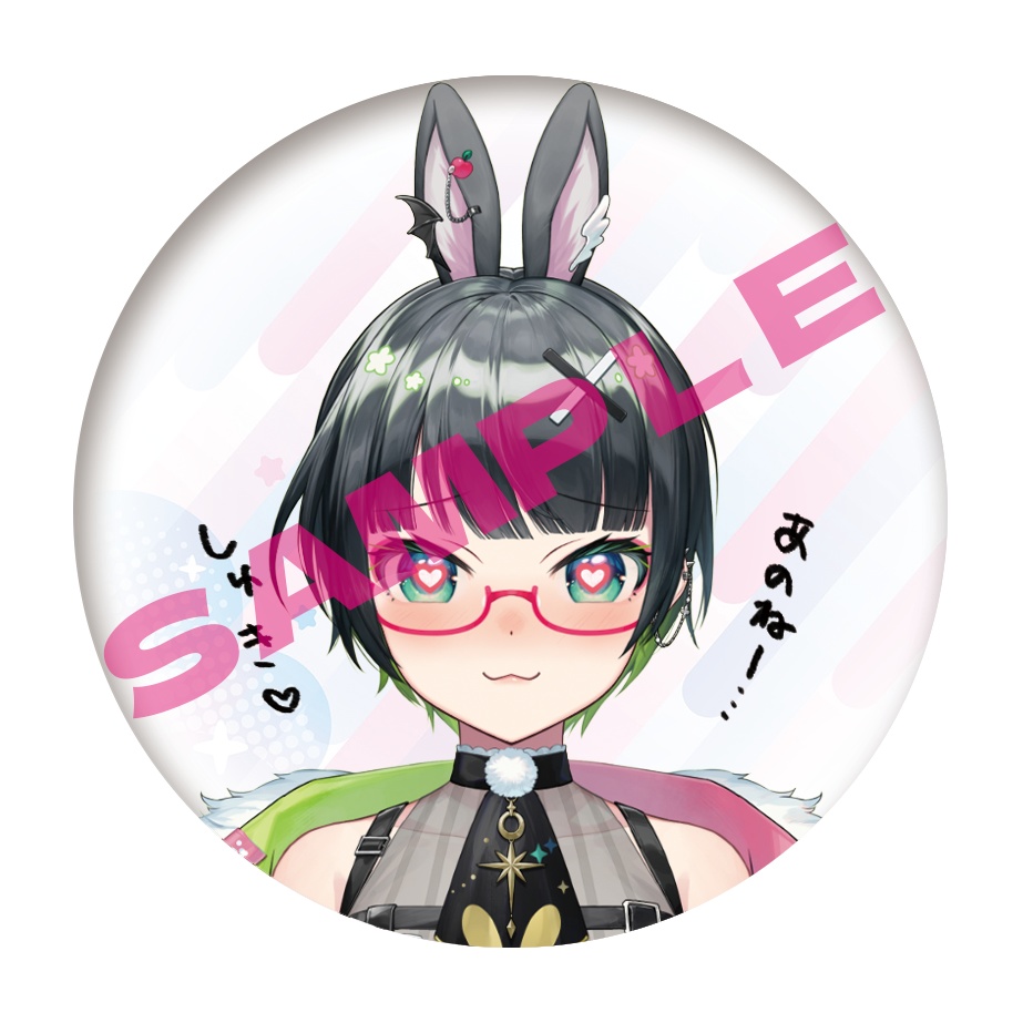 たみー新モデル・選べる百面相缶バッジ