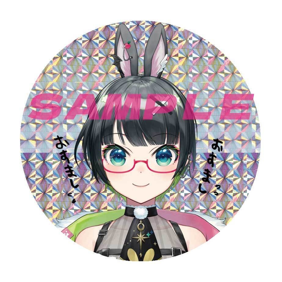 たみー新モデル・選べる百面相ホロ缶バッジ