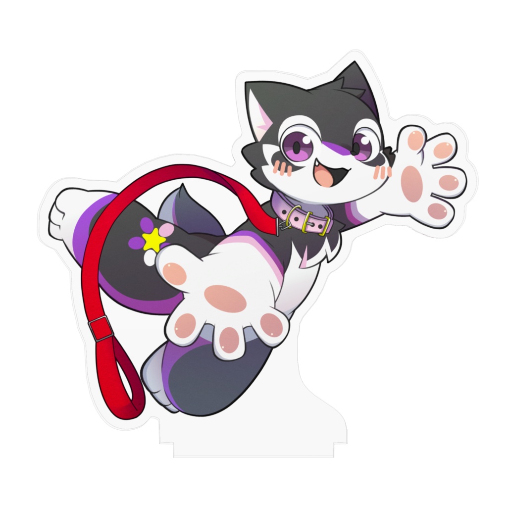 【おさんぽオンポー】 アクリルスタンド 100x100mm