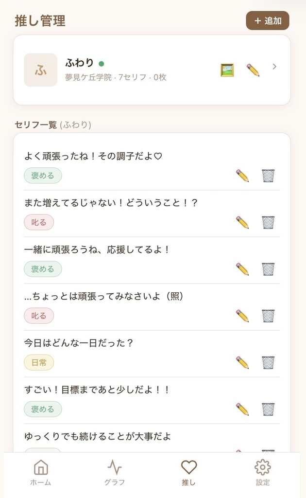 推しと一緒に体重管理ができる!「推し活ダイエット」アプリ