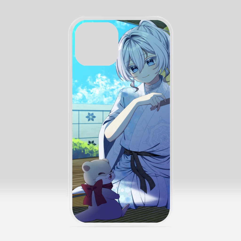 天氣とほのかな夏クリアiphoneケース