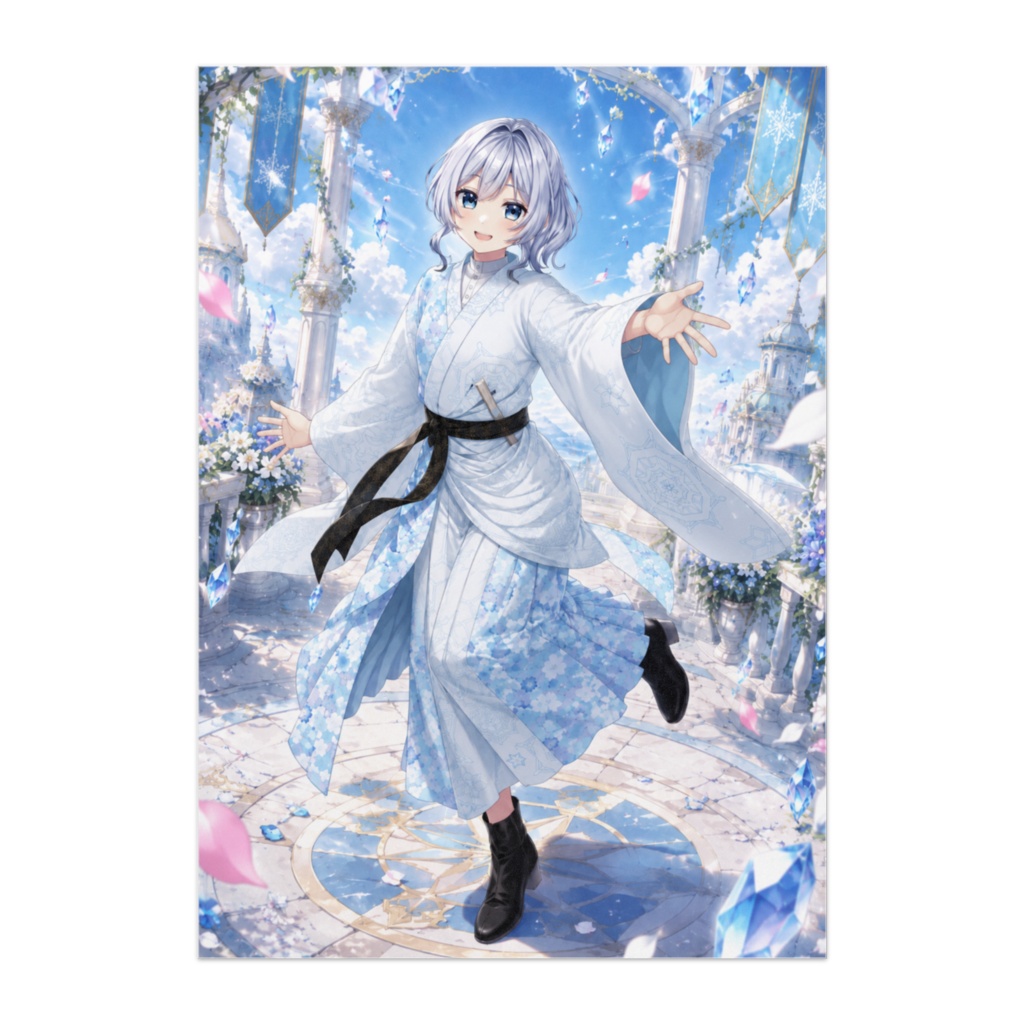 天氣の花園ポスター