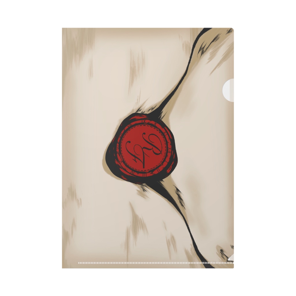 小さなお店からの招待状-クリアファイル-