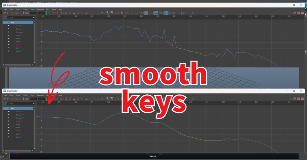 mayaアニメーション用|ちょっとした便利スクリプトセット