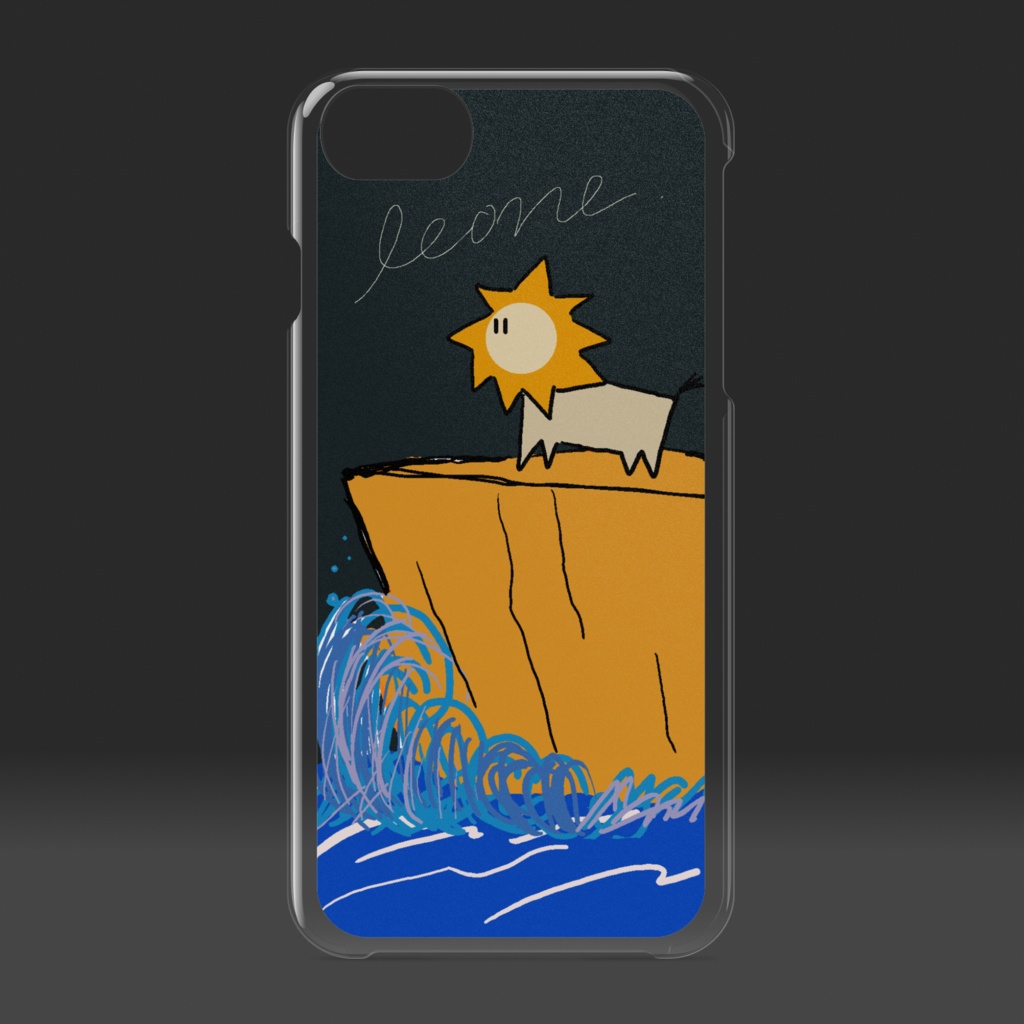 クリアiPhoneケース for iPhone 6/7/8 (マキアート)