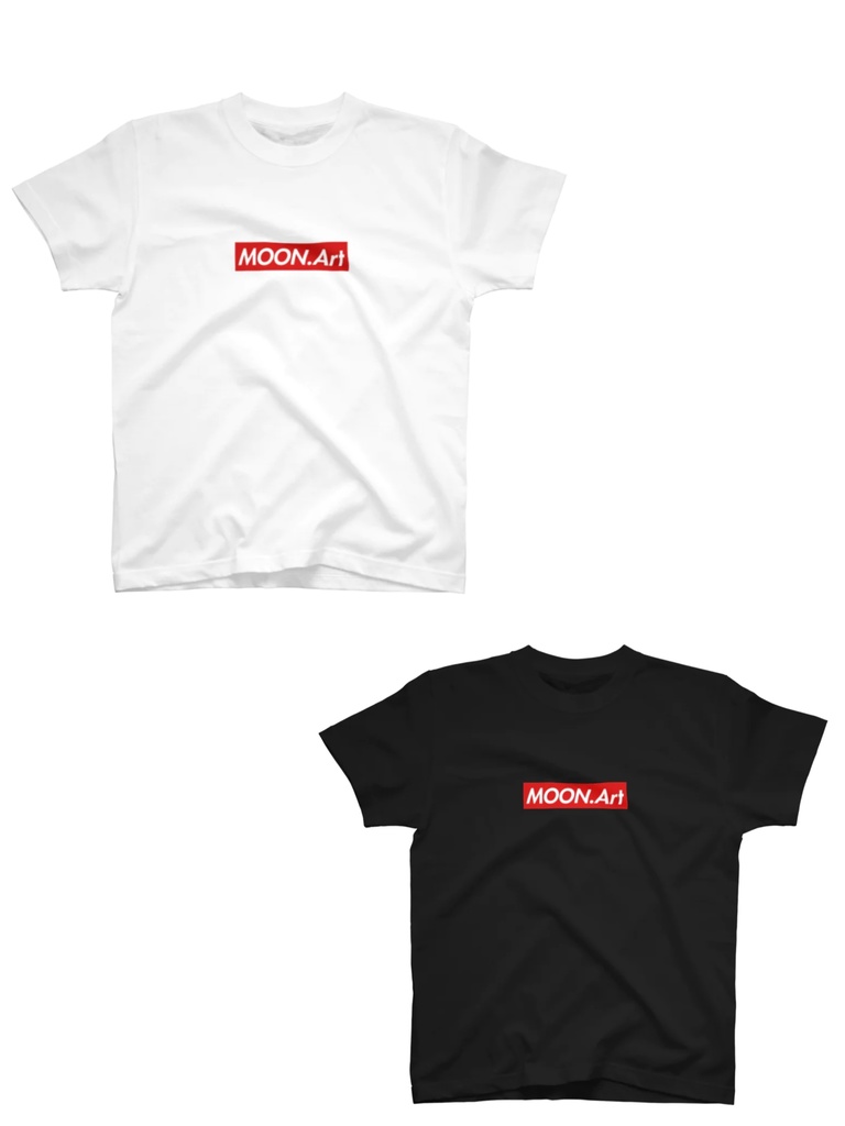 【MOON.Art】ボックスロゴTシャツ