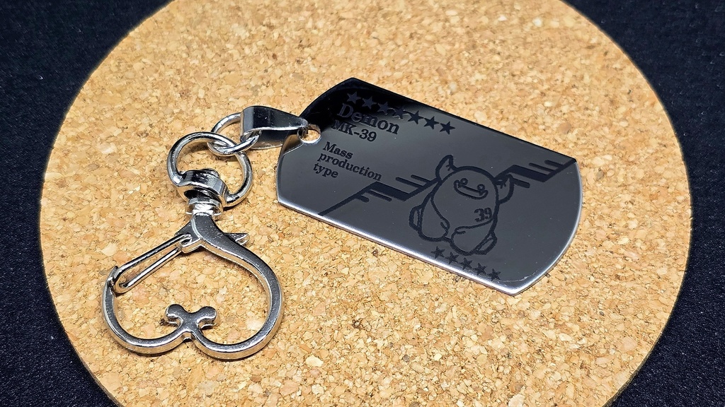 ドッグタグアクセサリー【MK-39量産型】