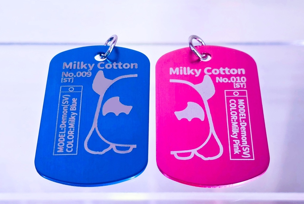 デモンソフビNo.009【ミルキーコットン】Milky Blue