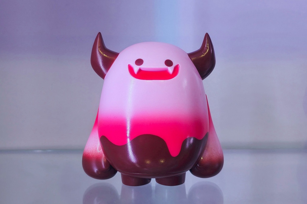 デモンソフビNo.014【Strawberry Chocolate Mousse】