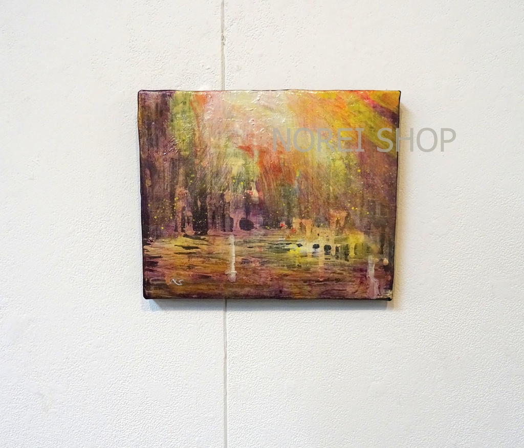 油彩画 原画「人生の底の色」