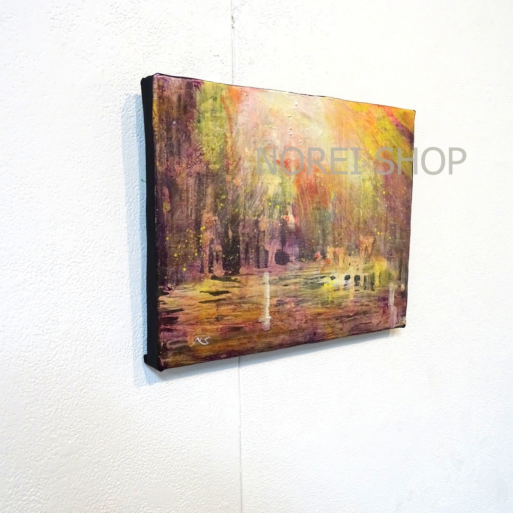 油彩画 原画「人生の底の色」