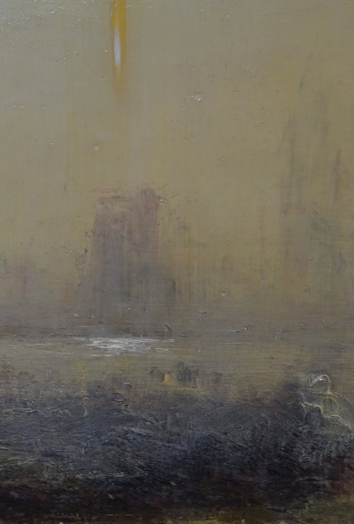 油彩画 原画「ミサイル」