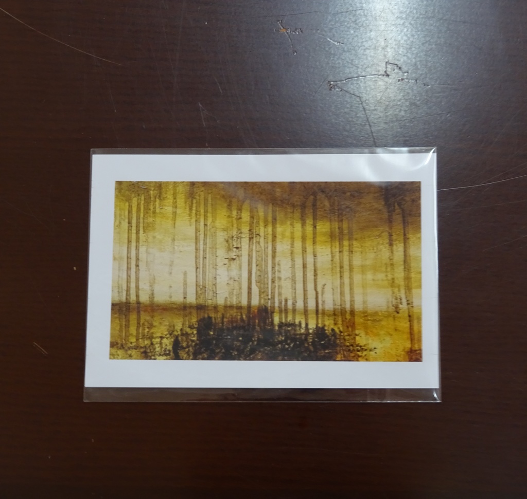 ポストカード「音の無い抵抗」