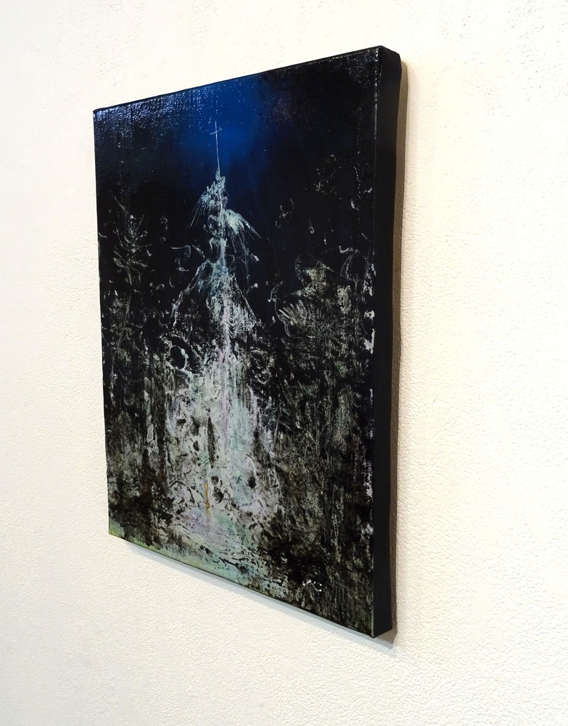 油彩画 原画「core」