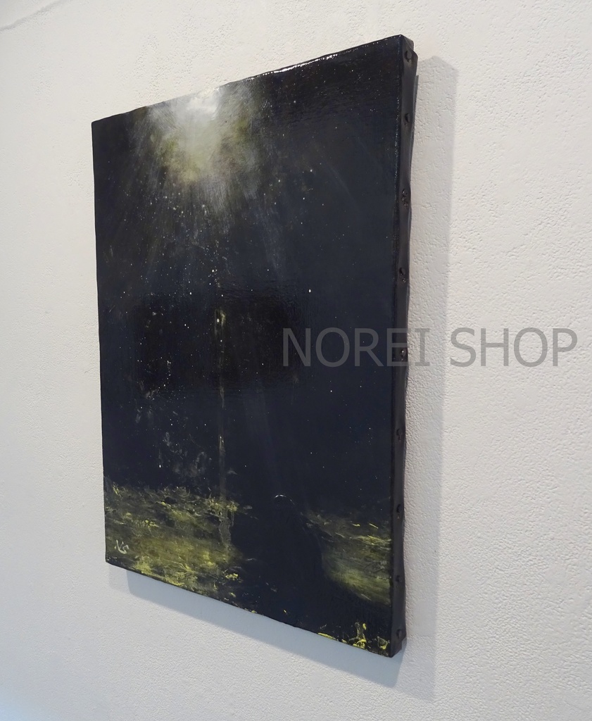 油彩画 原画 「融合」