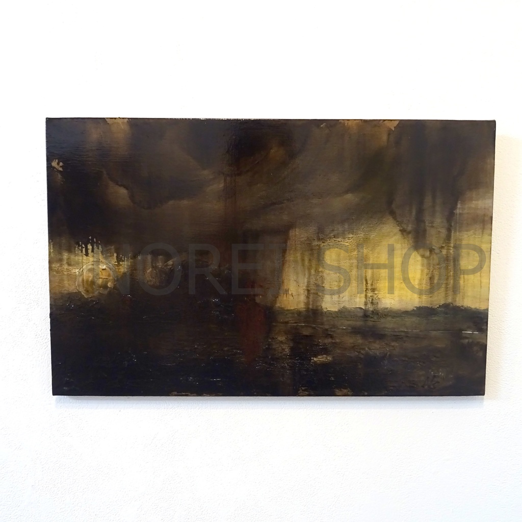 油彩画 原画 「shower」