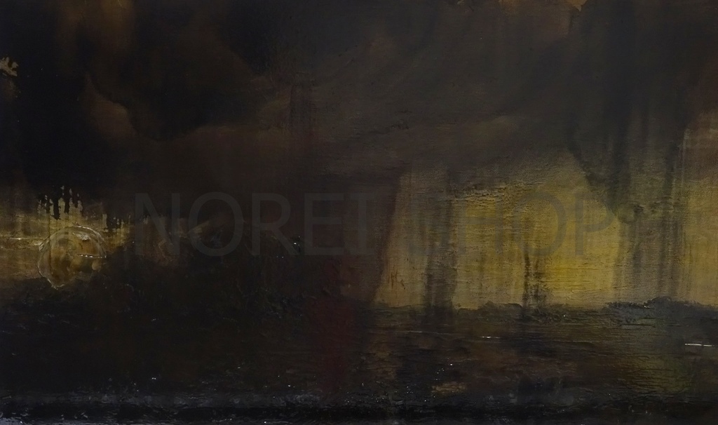 油彩画 原画 「shower」