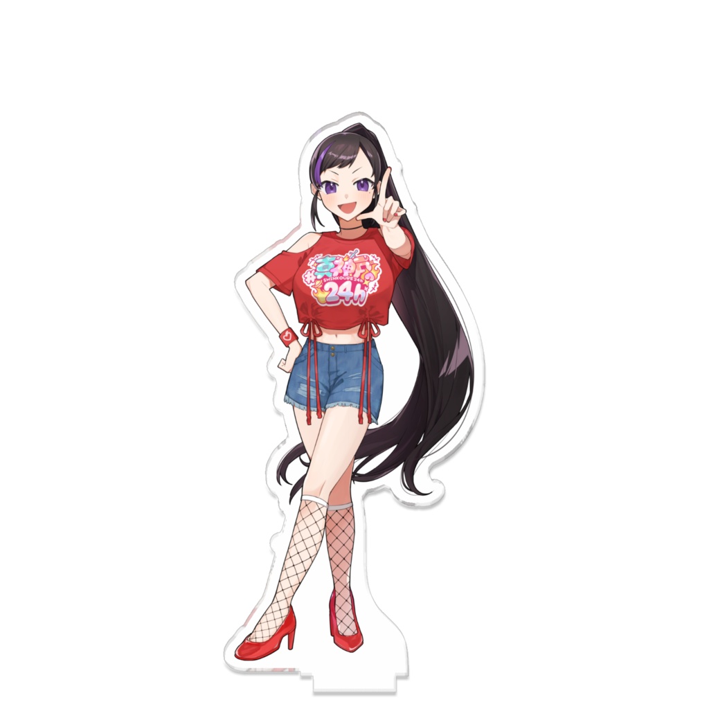 【#真神戸24h】つながるアクリルスタンド(神楽桃)