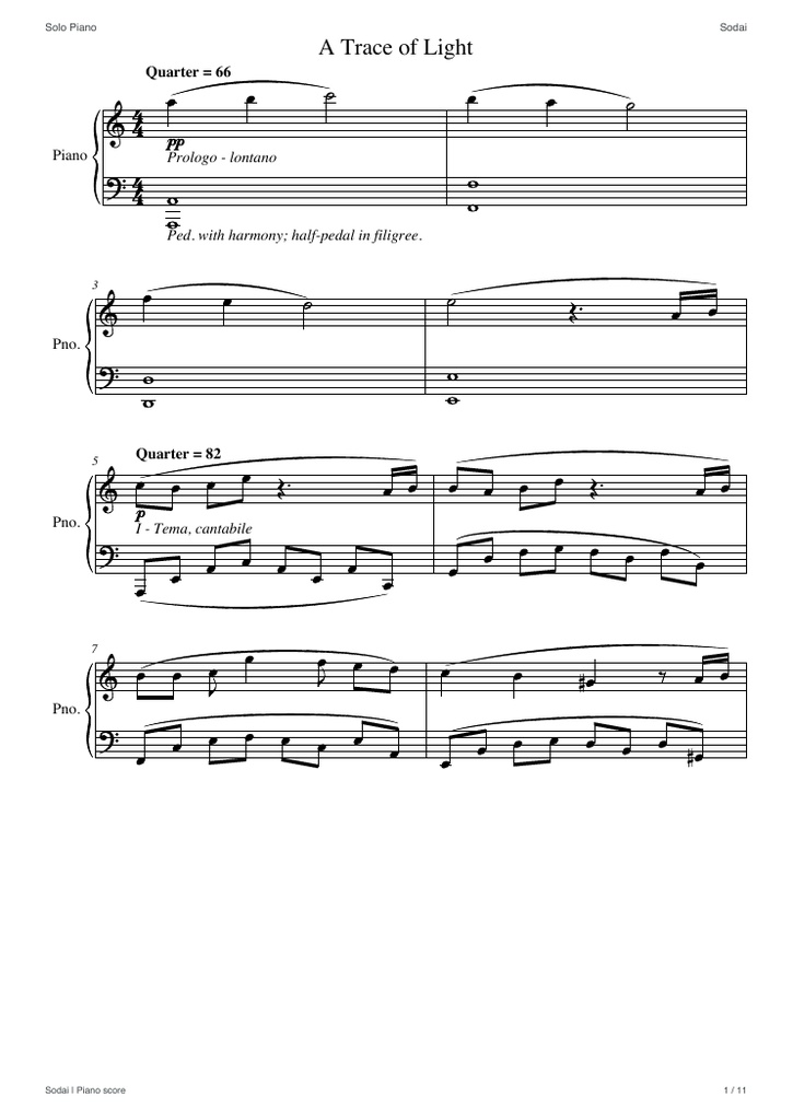 Sodai|ピアノ楽譜3曲セット(合本+曲別PDF)