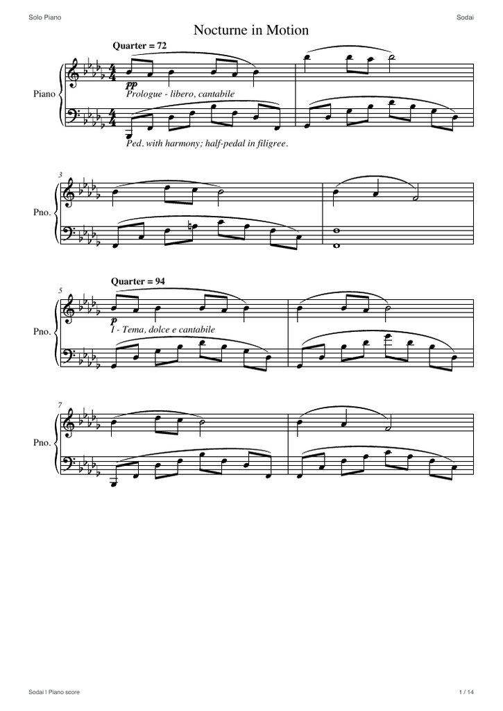 Sodai|ピアノ楽譜3曲セット(合本+曲別PDF)