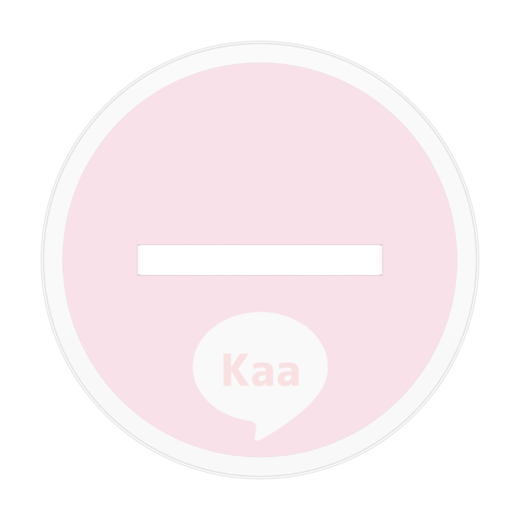 Kaa LINEスタンプイラストアクリルスタンド